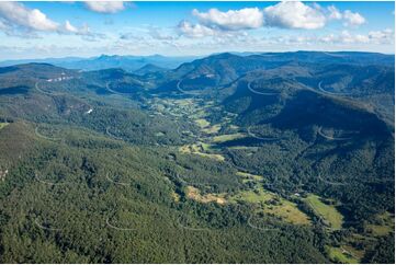 Aerial Photo Numinbah Valley QLD Aerial Photography