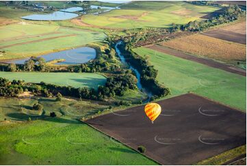 Hot Air Balloon Scenic Rim QLD Aerial Photography