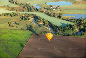 Hot Air Balloon Scenic Rim QLD Aerial Photography