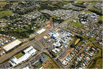 Aerial Photo Hervey Bay Hospital QLD Aerial Photography