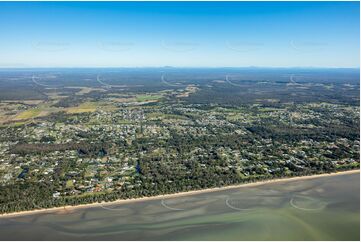 Aerial Photo Dundowran Beach QLD Aerial Photography