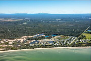 Aerial Photo Burrum Heads QLD Aerial Photography