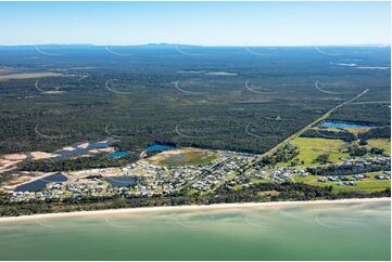 Aerial Photo Burrum Heads QLD Aerial Photography