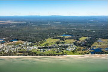 Aerial Photo Burrum Heads QLD Aerial Photography