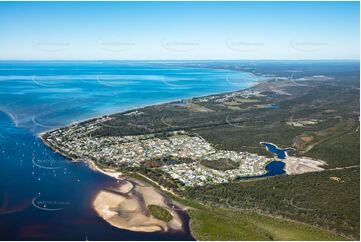 Aerial Photo Burrum Heads QLD Aerial Photography