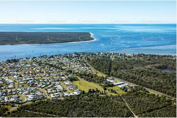 Aerial Photo Burrum Heads QLD Aerial Photography