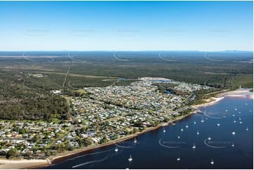 Aerial Photo Burrum Heads QLD Aerial Photography