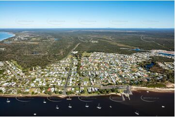 Aerial Photo Burrum Heads QLD Aerial Photography