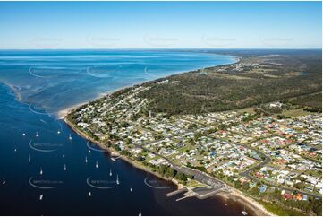 Aerial Photo Burrum Heads QLD Aerial Photography