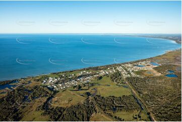 Aerial Photo Burrum Heads QLD Aerial Photography