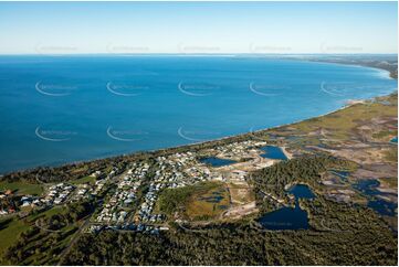 Aerial Photo Burrum Heads QLD Aerial Photography