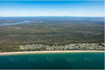 Aerial Photo Woodgate QLD Aerial Photography