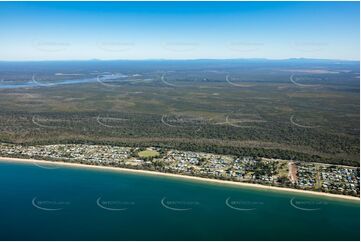 Aerial Photo Woodgate QLD Aerial Photography