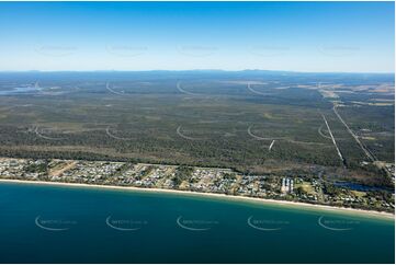 Aerial Photo Woodgate QLD Aerial Photography