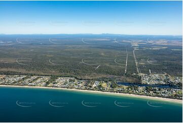 Aerial Photo Woodgate QLD Aerial Photography