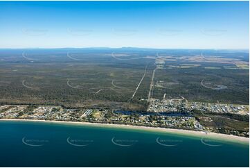 Aerial Photo Woodgate QLD Aerial Photography