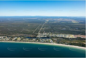 Aerial Photo Woodgate QLD Aerial Photography