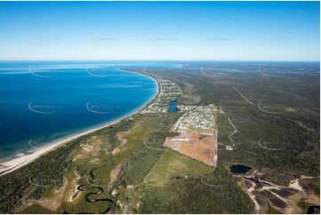 Aerial Photo Woodgate QLD Aerial Photography