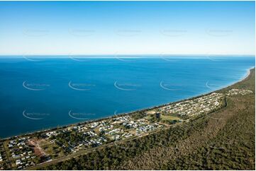 Aerial Photo Woodgate QLD Aerial Photography