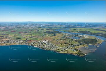 Aerial Photo Burnett Heads QLD Aerial Photography