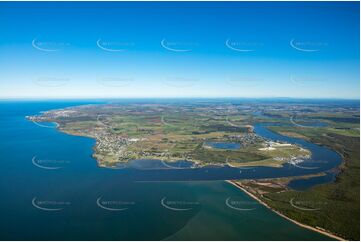 Aerial Photo Burnett Heads QLD Aerial Photography