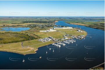 Bundaberg Port Marina Burnett Heads QLD Aerial Photography