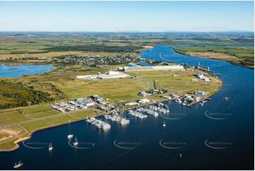 Bundaberg Port Marina Burnett Heads QLD Aerial Photography