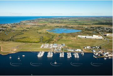 Bundaberg Port Marina Burnett Heads QLD Aerial Photography