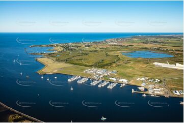 Bundaberg Port Marina Burnett Heads QLD Aerial Photography