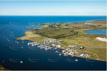 Bundaberg Port Marina Burnett Heads QLD Aerial Photography