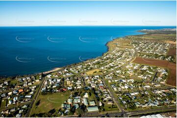 Aerial Photo Burnett Heads QLD Aerial Photography