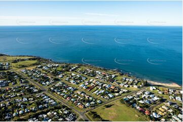 Aerial Photo Burnett Heads QLD Aerial Photography