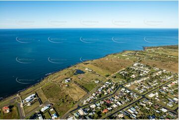 Aerial Photo Burnett Heads QLD Aerial Photography