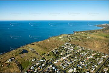 Aerial Photo Burnett Heads QLD Aerial Photography