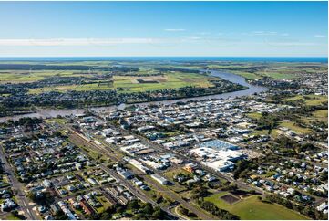 Aerial Photo Bundaberg Central QLD Aerial Photography