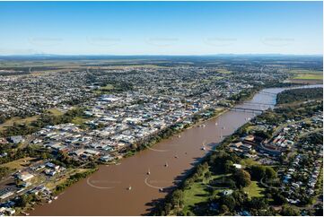 Aerial Photo Bundaberg Central QLD Aerial Photography