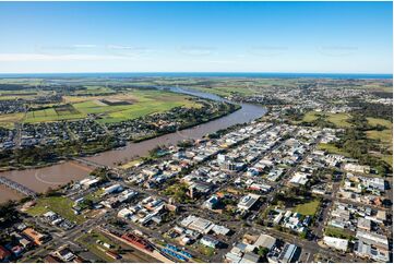 Aerial Photo Bundaberg Central QLD Aerial Photography