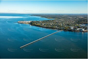 Aerial Photo of Urangan Pier at Hervey Bay