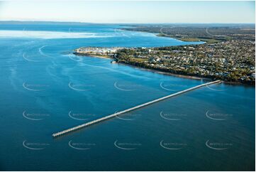 Aerial Photo of Urangan Pier at Hervey Bay