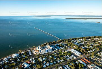 Aerial Photo of Urangan Pier at Hervey Bay