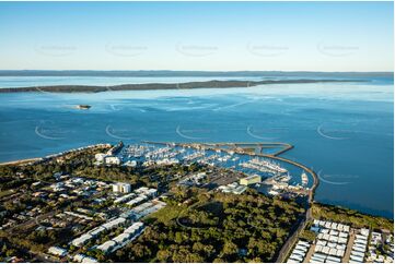 Aerial Photo of Urangan Boat Harbour Hervey Bay