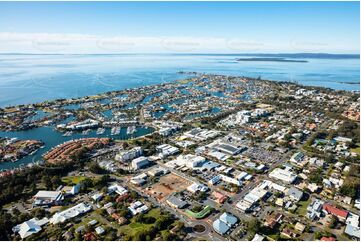 Aerial Photo Cleveland QLD Aerial Photography