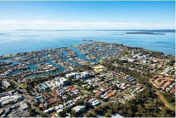 Aerial Photo Cleveland QLD Aerial Photography