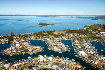 Aerial Photo Cleveland QLD Aerial Photography