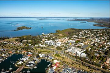 Aerial Photo Cleveland QLD Aerial Photography