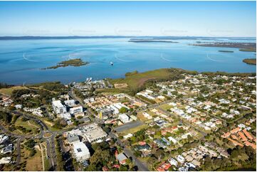 Aerial Photo Cleveland QLD Aerial Photography
