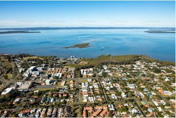 Aerial Photo Cleveland QLD Aerial Photography