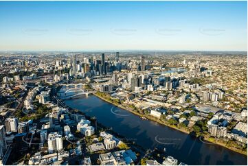 Aerial Photo South Brisbane QLD Aerial Photography