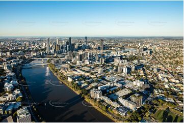 Aerial Photo South Brisbane QLD Aerial Photography