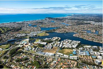 Aerial Photo Varsity Lakes QLD Aerial Photography